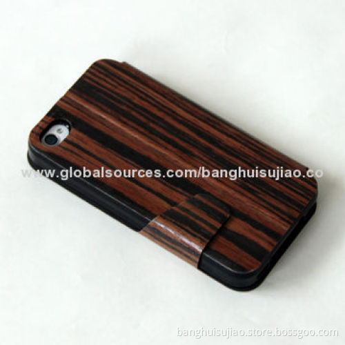 2014 Hot Sale Wooden Case for iPhone, Ultra-slim and Lightweight